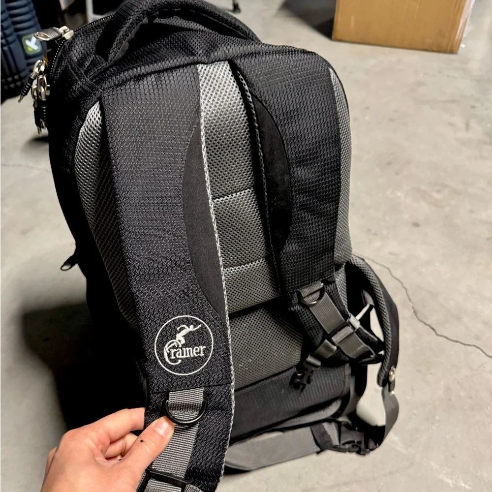 Cramer Black Athletic Trainer / medical Backpack - Picture 5 of 5